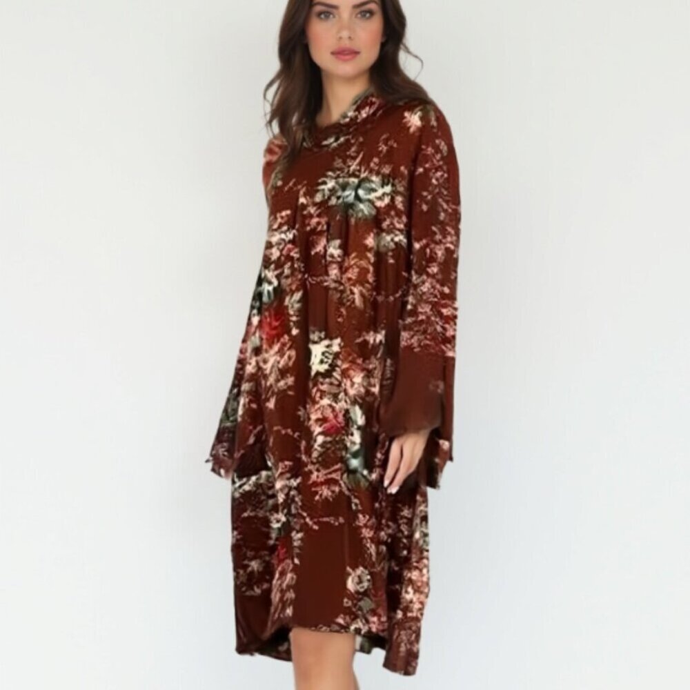 ❤️ April Cornell Floral Maxi dress XXL